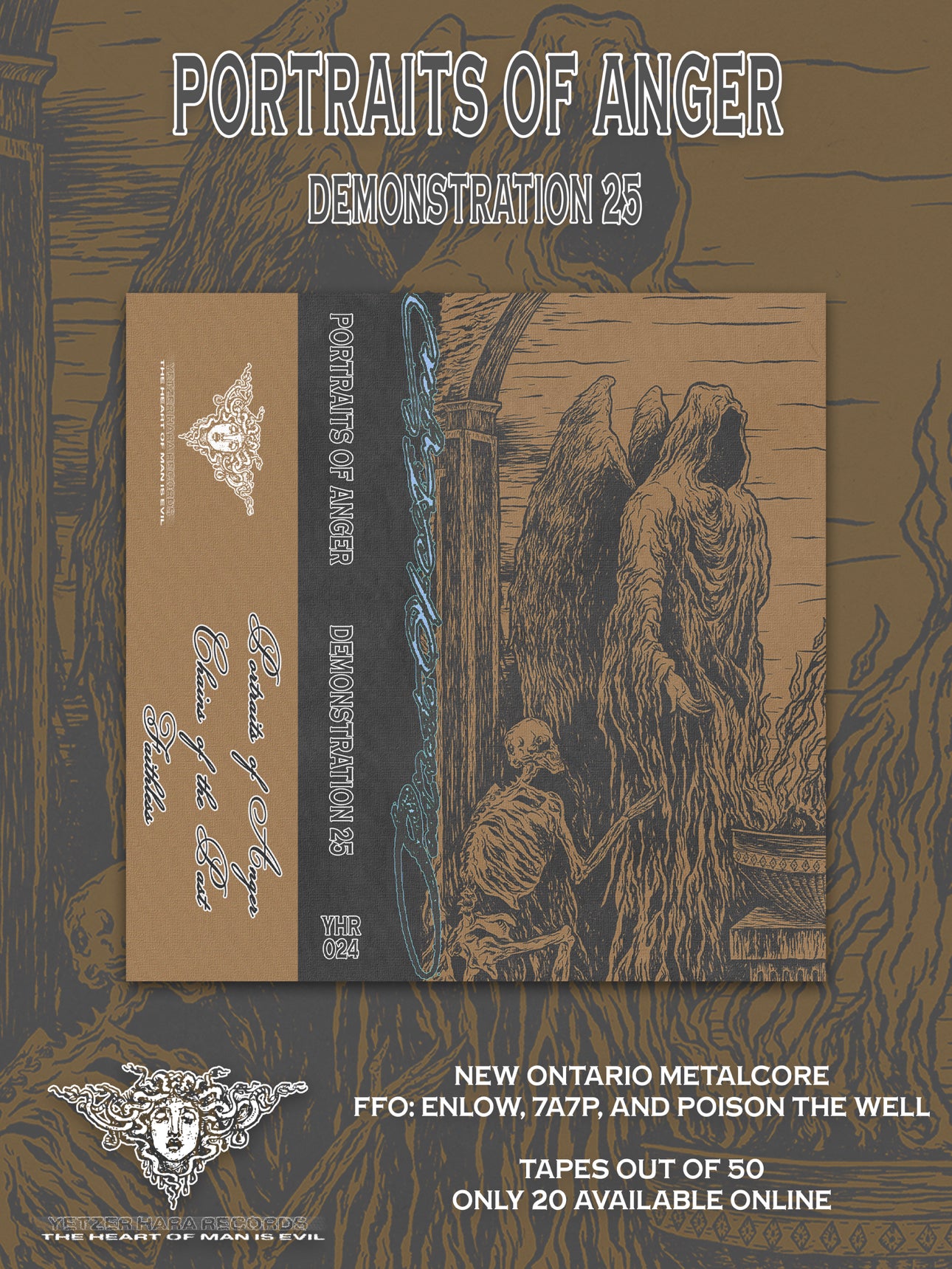 PORTRAITS OF ANGER - DEMONSTRATION 25 TAPES