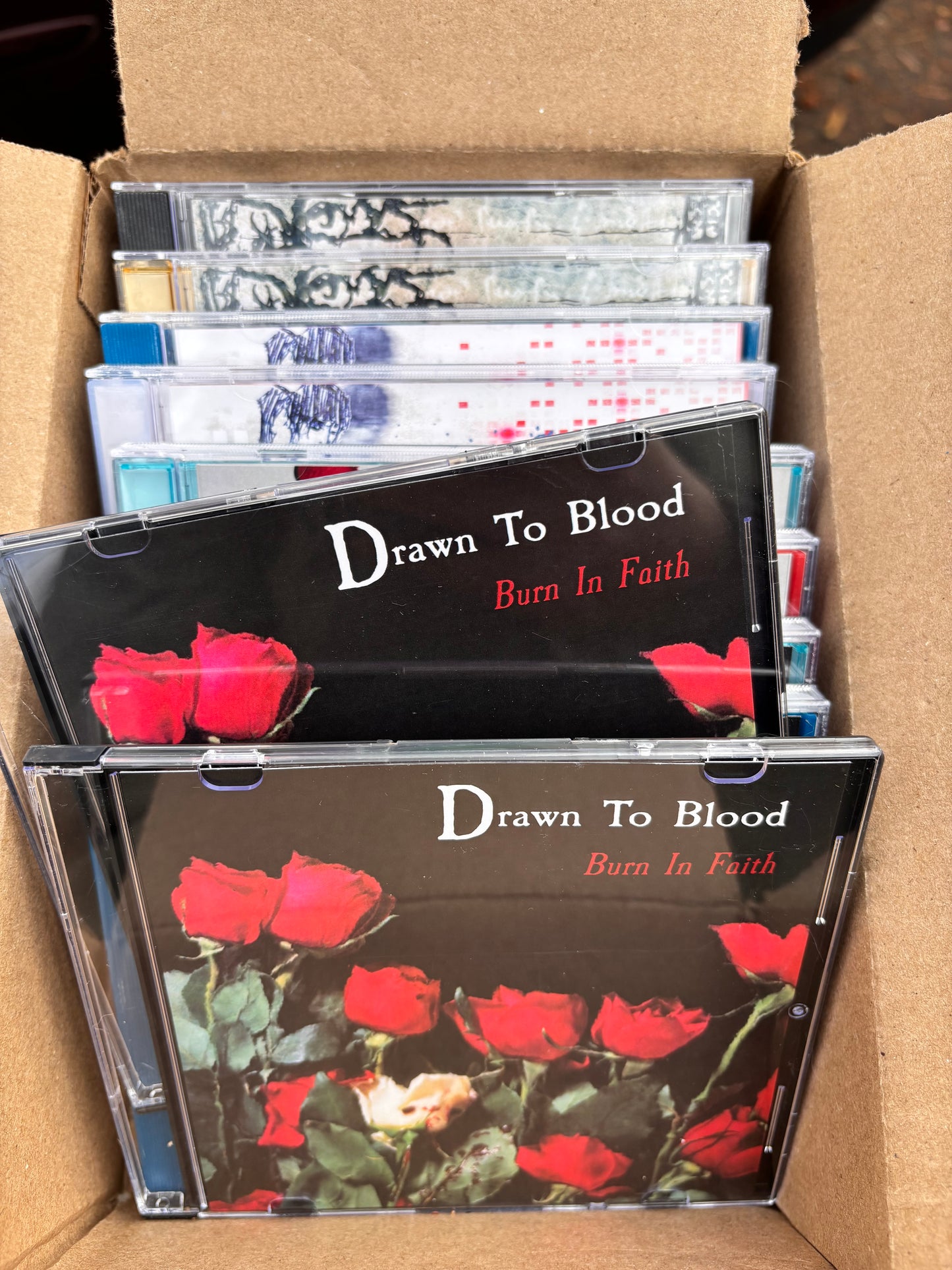DRAWN TO BLOOD - ALT COVER CDs