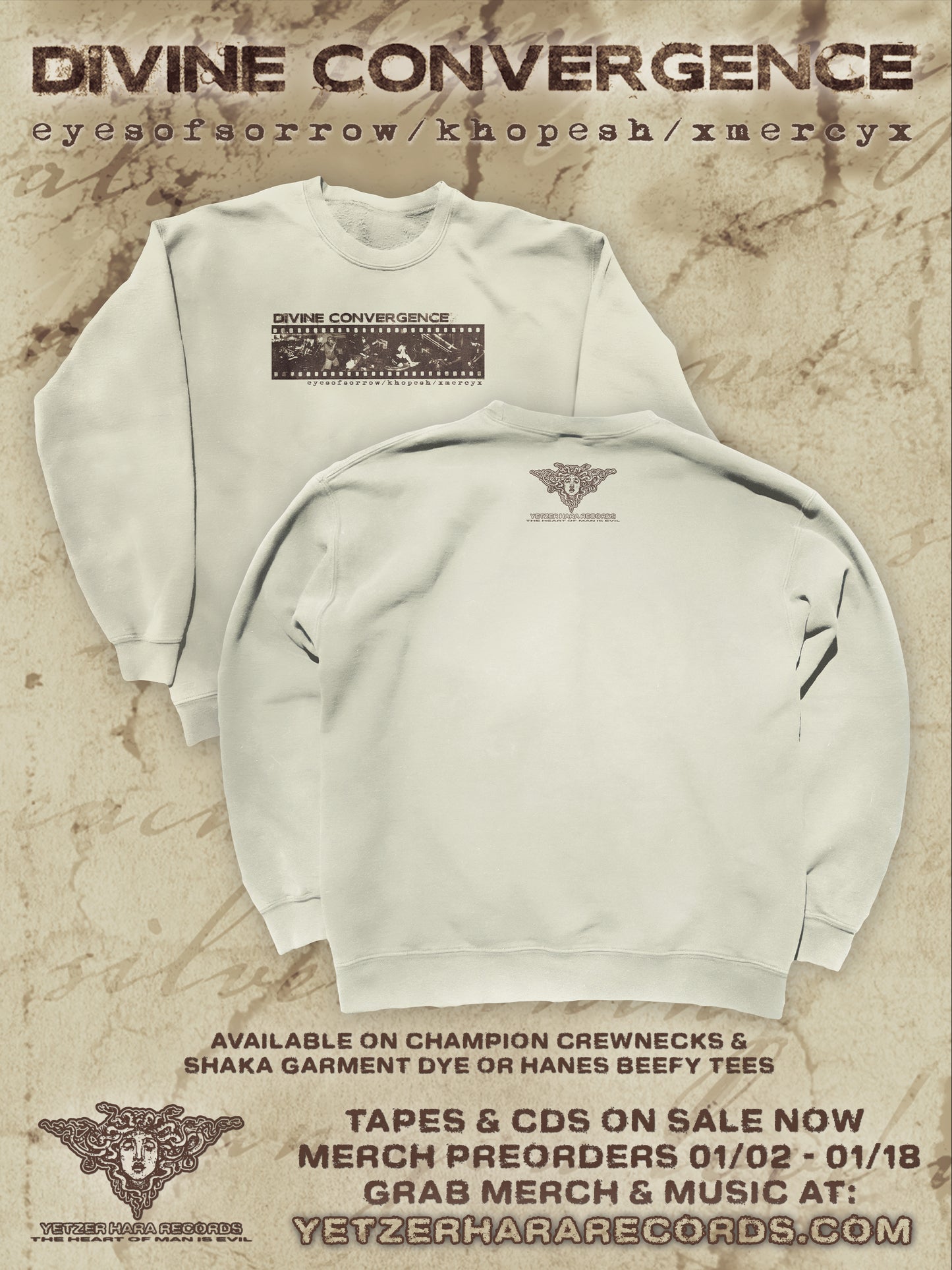 DIVINE CONVERGENCE - CREWNECK/SHIRT