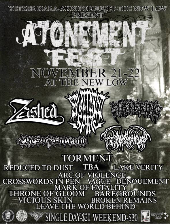 ATONEMENT FEST TICKETS