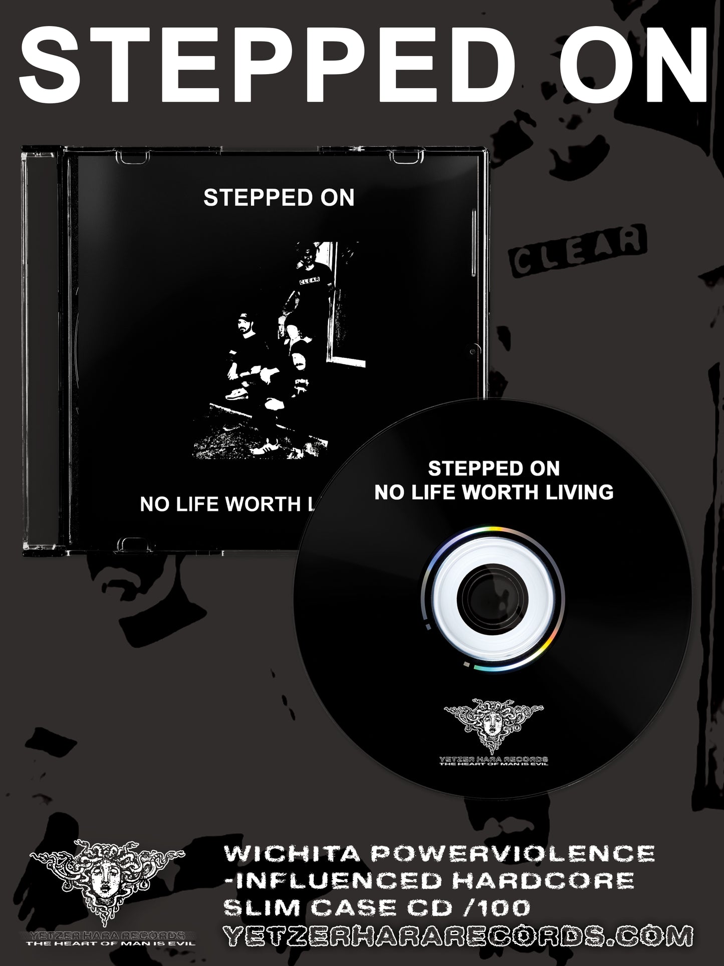 STEPPED ON - NLWL (CD)