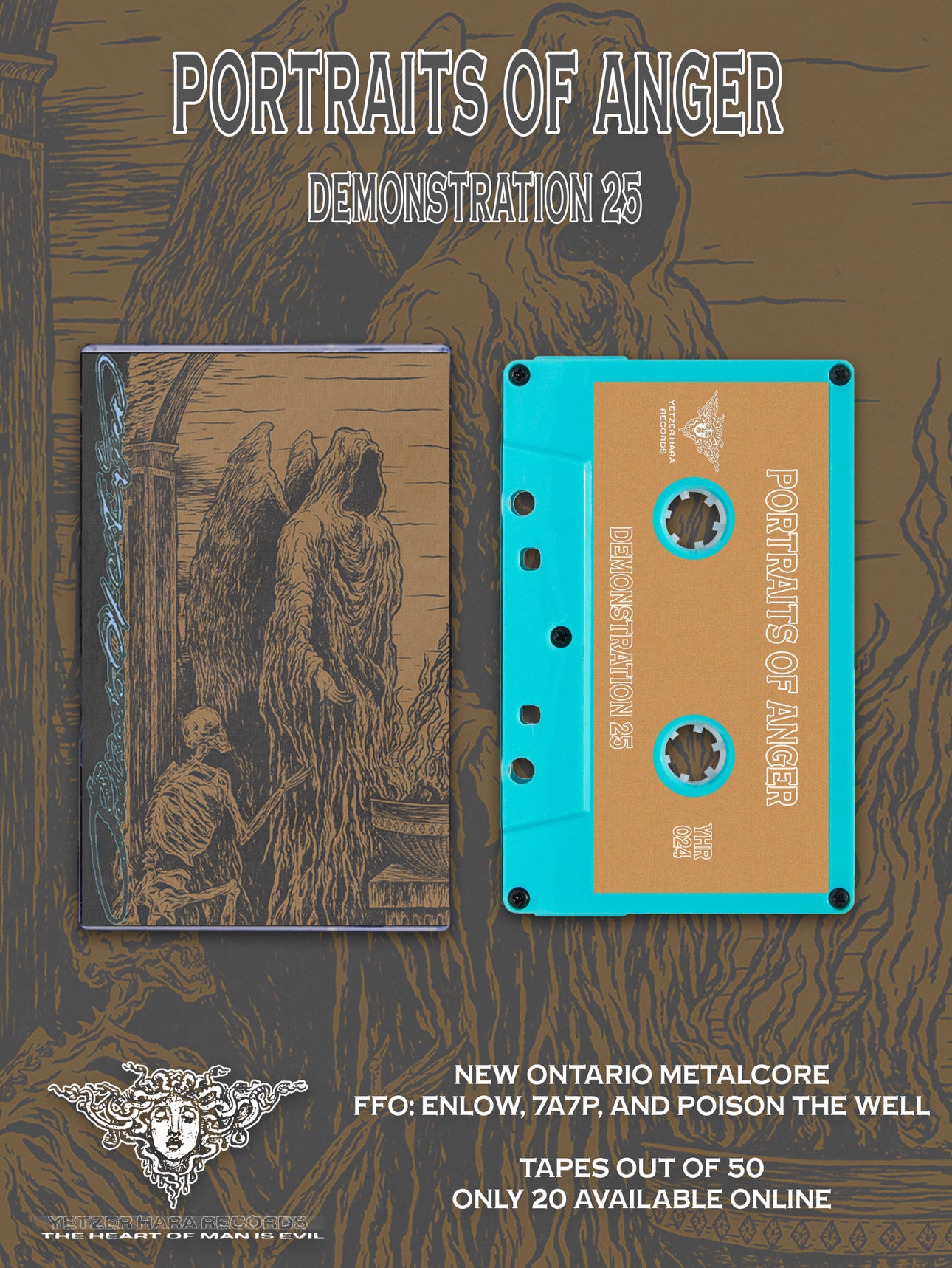 PORTRAITS OF ANGER - DEMONSTRATION 25 TAPES