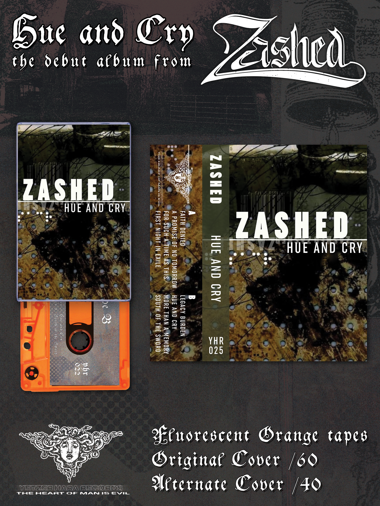 Zashed - Hue and Cry Tapes