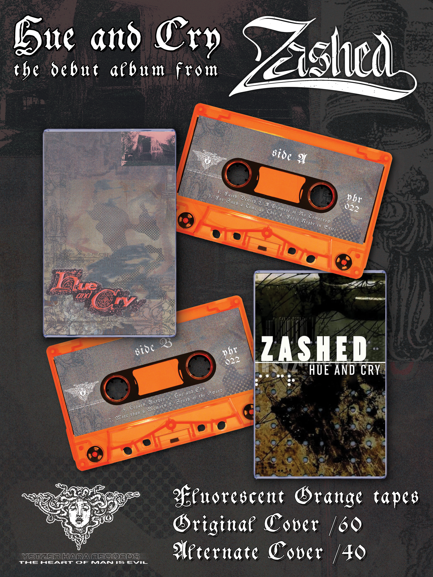 Zashed - Hue and Cry Tapes