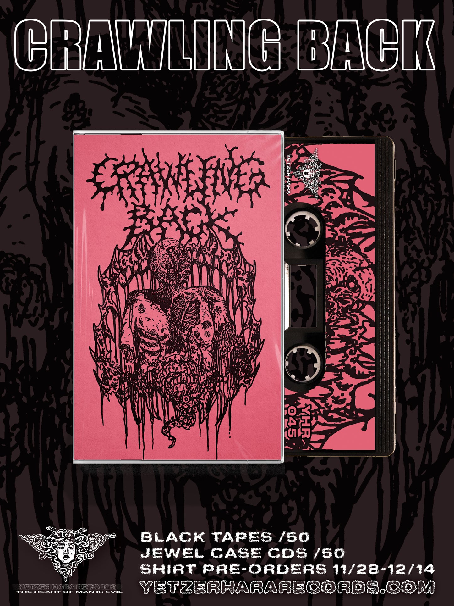 CRAWLING BACK BUNDLE - TAPE & CD