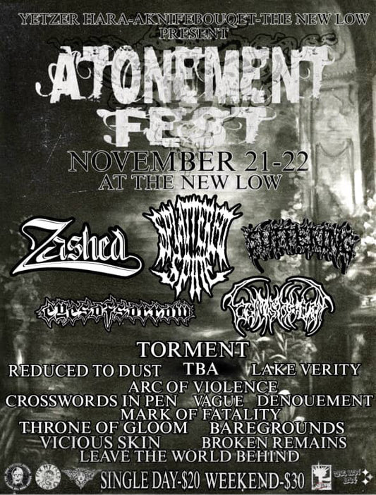 ATONEMENT FEST TICKETS