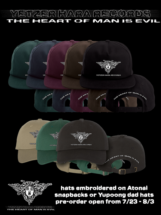 YHR Medusa Logo Hats