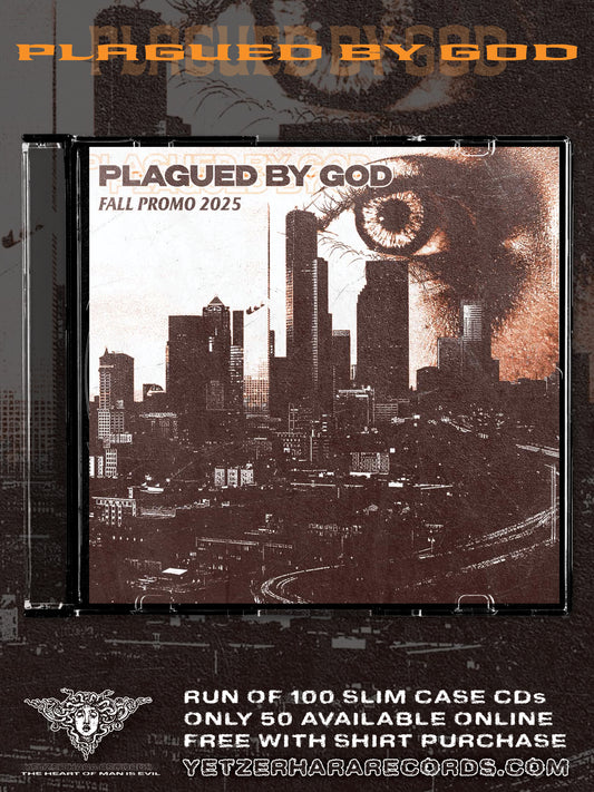 PLAGUED BY GOD - PROMO 2025 CD