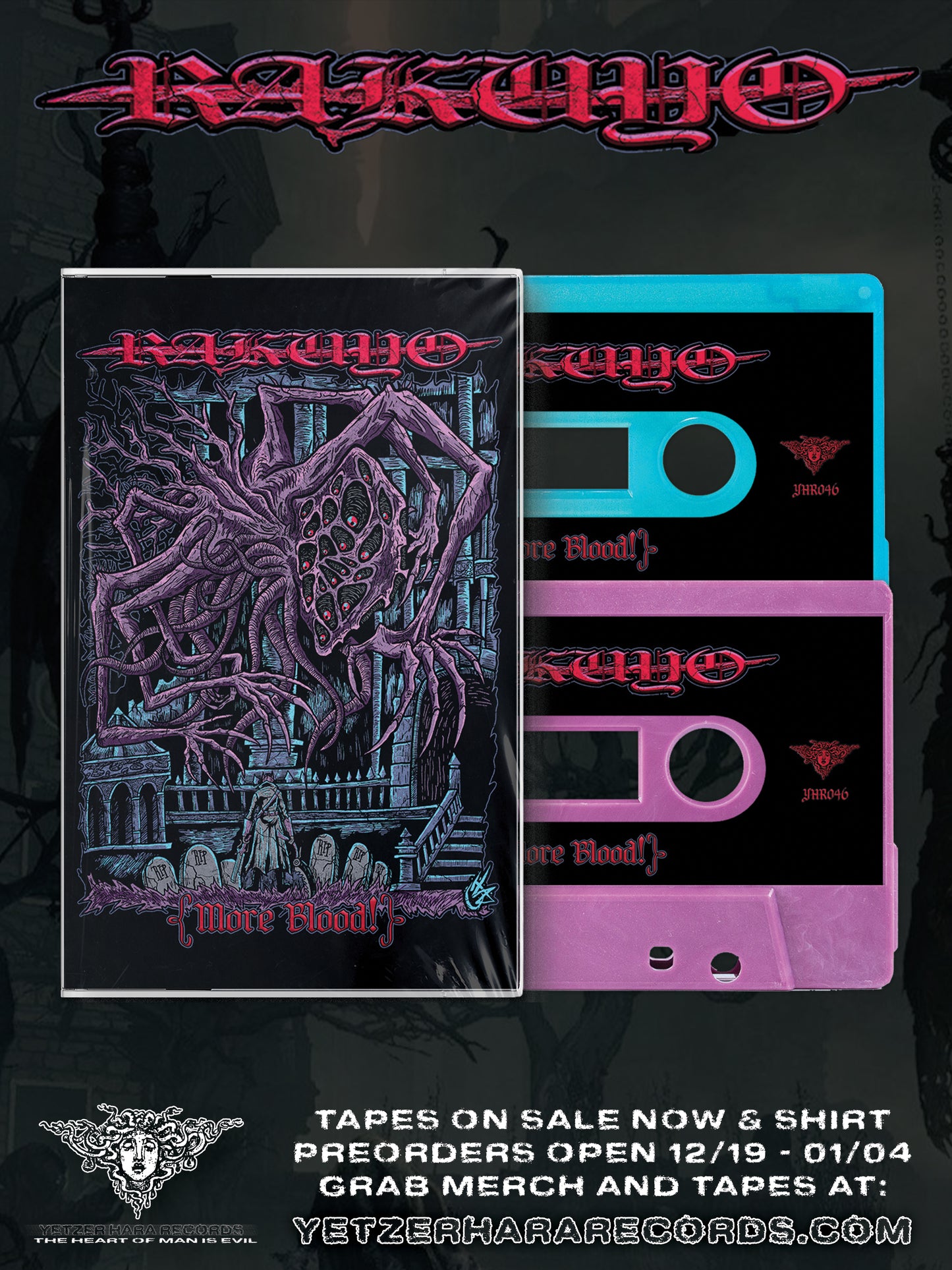 RAKUYO - MORE BLOOD! PROMO TAPE